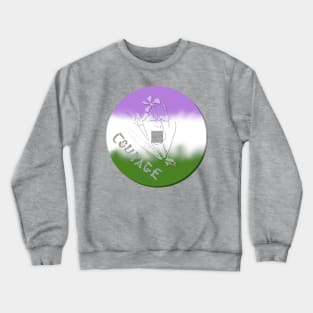 Courage Token - GQ Pride Crewneck Sweatshirt